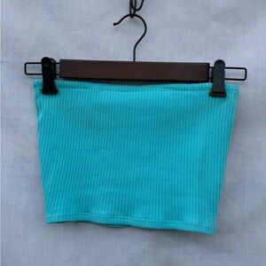 Urban Outfitters turquoise blue tube top small